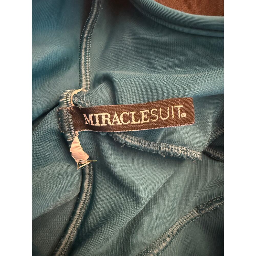 Miraclesuit Ocean Blue One Piece Swimsuit - Picture 7 of 10